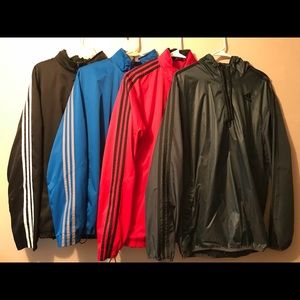 4 Adidas Track Jackets